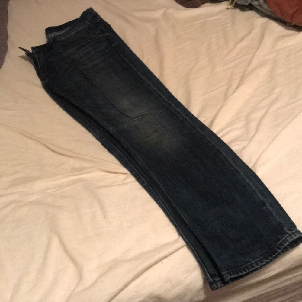 Dark wash banana republic jeans